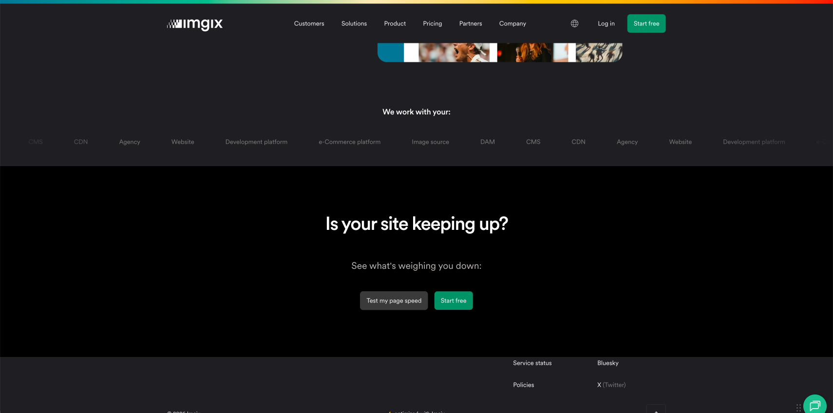 CTA and conversion block consistency